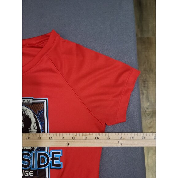 RunDisney Dark Side Challenge Inaugural 2016 T-Shirt Star Wars Champion Red M - Picture 4 of 7